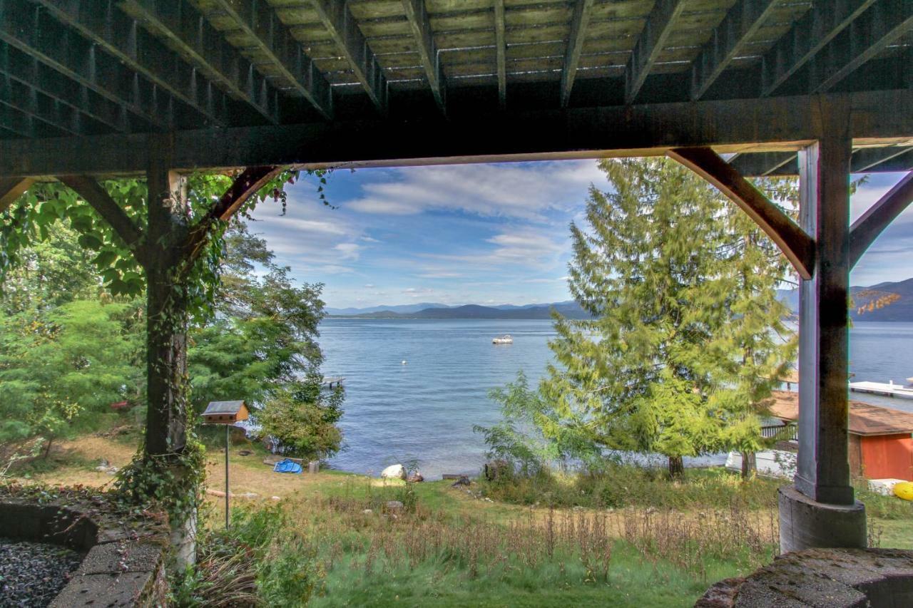 Bottle Bay Lakefront Lodge Sandpoint Exterior foto