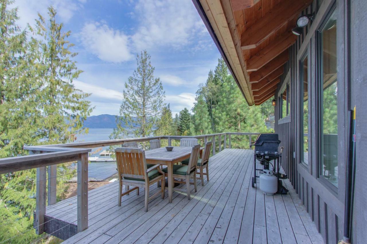 Bottle Bay Lakefront Lodge Sandpoint Exterior foto