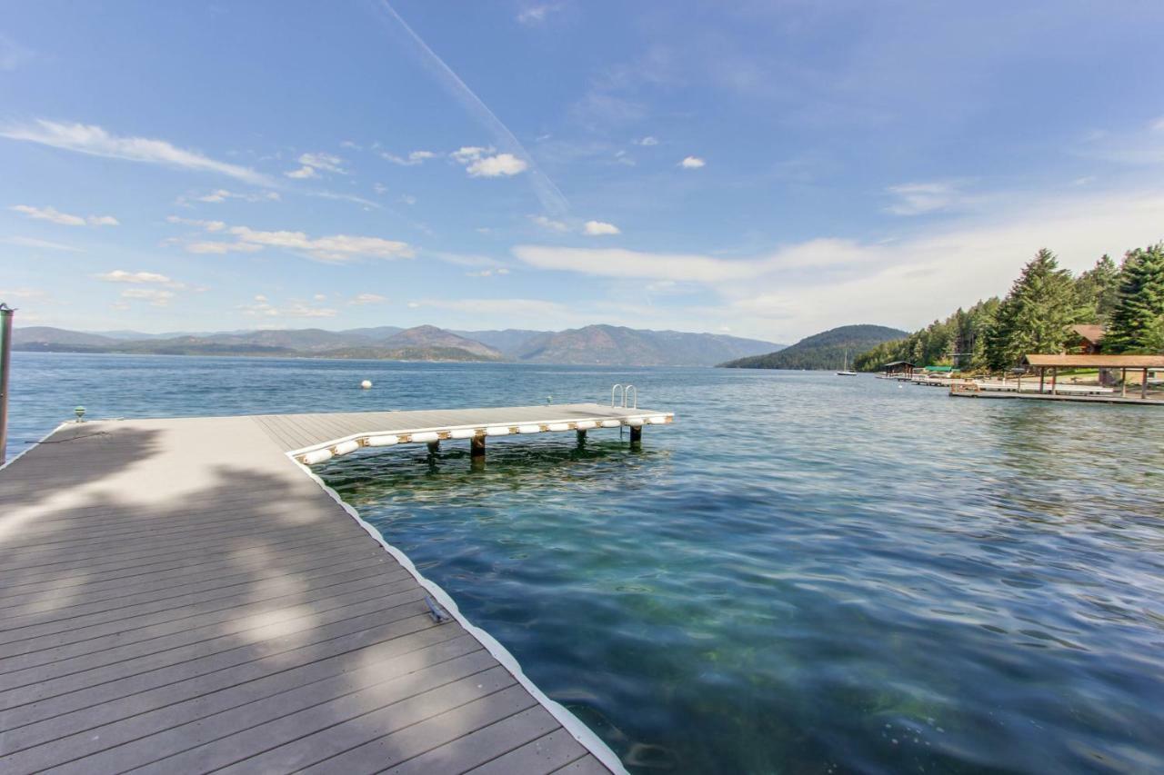 Bottle Bay Lakefront Lodge Sandpoint Exterior foto